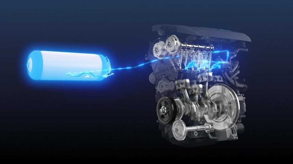 Toyotas nya vätgasförbränningsmotor
