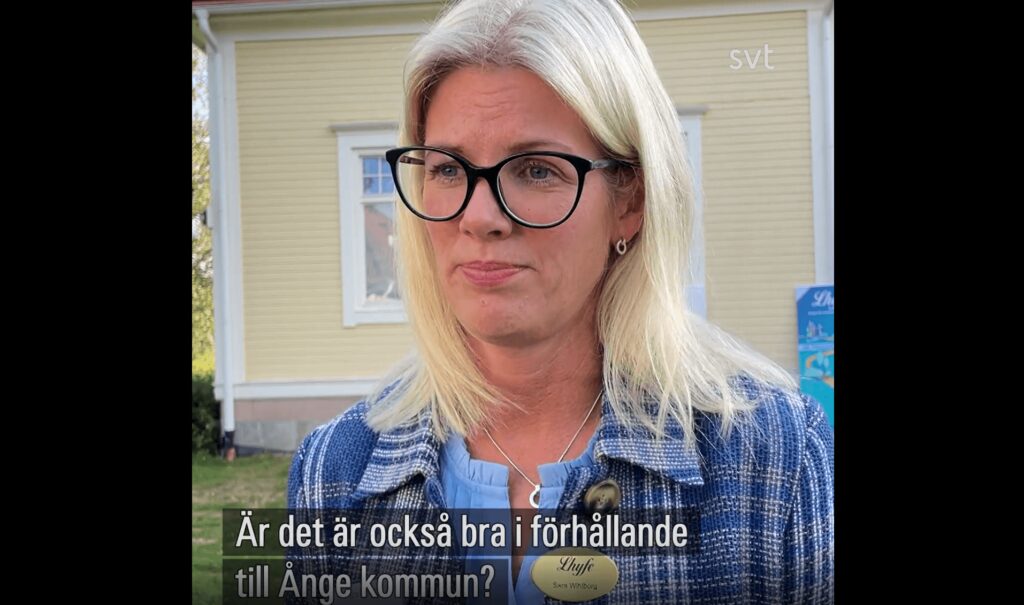 SVT rapporterar om vätgasprojekt i Ånge